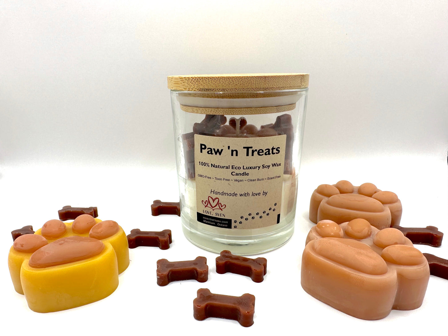 Paws n' Treats Natural Soy Wax Container Candle