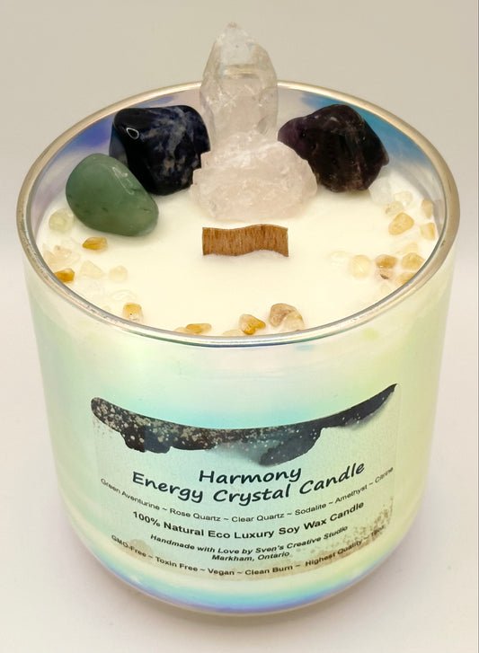 Harmony Energy Crystal Candle